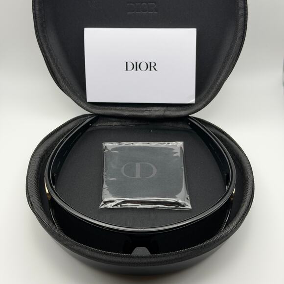 Christian Dior VeryDior M1U Black Mask Sunglasses Headband - Picture 7 of 10